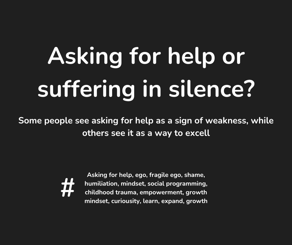 Asking for help or suffering in&nbsp;silence?